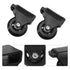 2pcs Leveling Casters Leveling Casters Cart Accessories Telescopic Ladder Wheel Practical Balance Bar Pulley Home