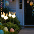 Easter Solar Garden Lights Outdoor, Bunny Shaped Solar Stake Light Waterproof, Easter Decorations, Cute rabbit Lighting