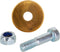QEP 10117 Tile Cutter Replacement Cutting Wheel, 7/8" Titanium Coated Tungsten-Carbide