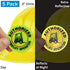 SmartSign Pack of 5 Hard Hat Labels “Authorized Fork Lift Operator” | Retro-Reflective, 2" Circle