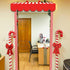 TaoBary 4 Pcs 3D Awning Wall Decorations and 59 ft Bulletin Board Borders Trim for Graduation School Classroom