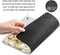 Starfish Mouse Pad, Seacoast with Sand and Colorful Various Seashells Customized Non-Slip Rubber Base Mousepads for
