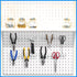 4 Pieces Pegboard Pliers Holders, Stainless Steel Hooks Accessories for Tool Organization in Shop Store