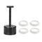 MECCANIXITY T Type E26/E27 Socket Ring Removal Tool with Lamp Shade Socket Rings, Light Replacing Accessories, White
