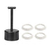 MECCANIXITY T Type E26/E27 Socket Ring Removal Tool with Lamp Shade Socket Rings, Light Replacing Accessories, White