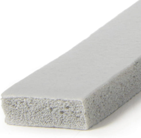 Frost King Vinyl Foam Tape, Closed Cell, 3/8" W, 1/4" Thick, 17' L, Grey