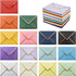 VANRA 150 PCS Colorful Self Seal A2 Envelopes V Flap with Gold Border for Greeting Cards