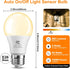 Bulbs Bulb, Bulb 60W 9W, 2700K,E26 4 Pack TJOY Dusk to Dawn Light Outdoor, Light Sensor LED Light Automatic on/Off