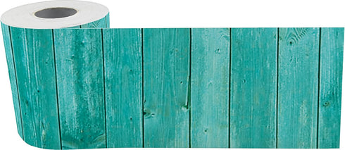 Teacher Created Resources Shabby Chic Wood Straight Rolled Border Trim, 50ft for Bulletin Boards, Walls, Desks