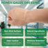 4" 4" 1st 2nd-Degree Pack 10) Greetmed Honey Gauze Wound Dressing x Medical Grade Manuka Honey Wound Care Pads Honey