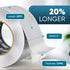 3 Inch x 82 Feet (28YD) Professional Aluminum Foil Tape, 3.9 Mil Heavy Duty Metal Duct Tape, Heat Resistant HVAC Tape,