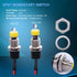Twidec 12PCS Momentary Push Button Switch, 2 Pins ON/Off SPST with Pre-soldered Wires, 6 Colors