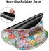 Britimes Ergonomic Mouse Pad with Wrist Support, Colorful Cats Non-Slip Rubber Base for Home Office