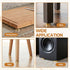 Exclaith 8 0.79 0.31 Inch Pcs Brass Cutting Board Feet with Non Slip Pads x Rubber Feet for Cutting Board with Screws