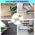 Heavy Duty 8'' Scissors, Multipurpose Carpet Scissors with Protective Cover for Easy Cutting of Various Materials