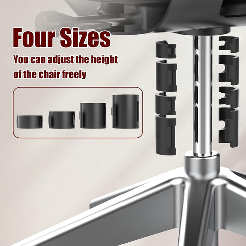 Office Chair Lifting Rod Fixing Pipe Clamp to Prevent Seat Sinking, Various Sizes and Heights