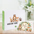 Hunanyume 50 Pack 4x6 Inch Woodland Thank You Cards with Envelopes & Stickers - Cute Forest Animals Assorted Bulk