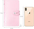Padike RFID Credit Card Holder, Business Card Organizer with 96 Card Slots, Pink, Credit Card Protector