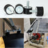 8PCS M8 Rubber Isolator Mounts, Anti Vibration Generator Isolation Mounts for Air Compressors and Diesel Engines