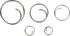 Seachoice Stainless Steel Cotter Ring Kit, 66 Pieces in All Popular Sizes