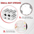 70 PCS Small Round Rare Earth Refrigerator Magnets, Tiny Strong Neodymium Disc Magnets for Crafts, DIY, Office
