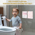 APIILVPQ 10 810" A02 Potty Training Chart with Reward Stickers, Potty Chart for Toddlers Girls, Pink Bow Reward