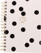 Graphique Hardbound Spiral Journal - Polka Dot Design, Premium Paper, 160 Ruled Pages, 6.25” x 8.25”