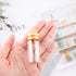 Wresty 10ml Mini Glass Jars, 30 Pcs Glass Vials with Aluminum Screw Caps, Empty Bottles for DIY Art Craft