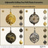 FP-1029-ORB-2 24 inch, 2-Pack Royal Designs, Inc. Adjustable Ceiling Fan Pull Chain Extension with Baby Elephant