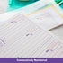 BAZIC PRODUCTS 200 Sets 7 5/8" 10 7/8" 2-Part (200 Sets/Pk), 4-Packs Cash Money or Rent Spiral Bound Receipt Book, x