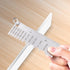 Metal Sheet Thickness Gauge & Dual-Sided Round Metal Sheet Gauge, Stainless Steel Wire Thickness Measurement Tool