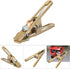 260/300/500A Brass A Shape Ground Clip Clamp, Welding Earth Clamp for Machine Accessories