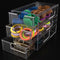 Noverlife 3 Drawers Hair Accessories Organizer - Clear Acrylic Desktop Craft Drawer Cabinet for Bathroom