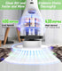 9 Heads,1.5H Electric Spin Scrubber for Cleaning,Cordless Waterproof Bathroom Shower Brushes with Power Dual Speed