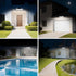 3000 156 3 2 Pack INCX Solar Lights Outdoor Waterproof, LM LED Motion Sensor Outdoor Lights, Heads Solar Powered