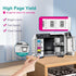 YOUEXPERT PJIC4 PP-50 PP-100 Magenta Label Ink Cartridges, Compatible for DiscProducer PP-100 Printer