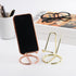 Business Card Holder for Desk - Cute Metal Card Organizers and Office Desk Accessories for Men and Women