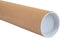 MagicWater Supply Mailing Tube - 2 in x 15 in - Kraft - 1 Pack for Shipping and Storage of Crafts, Posters, Documents