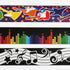 Bulletin Board Borders for Classroom, Musical Designs (6 Designs, 78 Pieces)