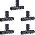 SharkBite 1/2 Inch Poly Expansion Tee for PEX-A Pipe, Pack of 5, Plastic Plumbing Fittings