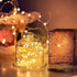 2Pack 66Ft 200LED 8 Each Christmas Fairy Lights Plug in with Remote, Waterproof Twinkle Lights Outdoor Indoor, String