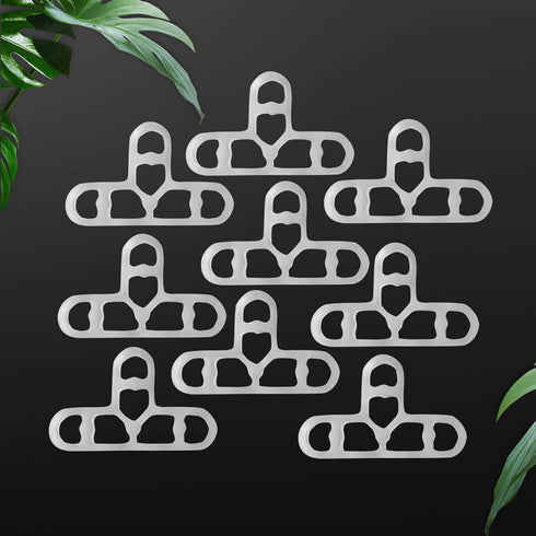 10mm 3/8 inch 100pcs Bricklaying Spacer Clips for Deck Board Paver Tile Leveling System