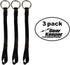 Gear Keeper Load Ring Strap -TA1-1001-3PK 5 lb Tool Weight Limit - Reinforced 8" Nylon Webbing - Stainless Steel Ring - Tethered Tool Attachment - ANSI/ISEA 121-2018 Compliant- USA Made (3-Pack) by Gear Keeper