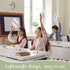Sherr 24 Sets Dry Erase Paddles with Markers, Double Sided Handheld Whiteboard for Classroom Voting, Phonemic Awareness