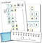 Set of Dry Erase Addition, Subtraction, Multiplication, and Division Practice White Board for Kids
