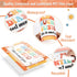 gisgfim 16 Pcs Spanish Words and Phrases Poster Set, Bulletin Board Decor for Spanish Classroom