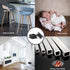 Murtenze 50Pack 1 Inch (25mm) Square Tube End Caps, Black Plastic Square Plugs Tubing Post End Caps for Tubing Chair