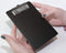 Primo Factotum Mini Clipboards, 4" x 6", Great for Small Notepads, 2 Pack (Black Deluxe Version)