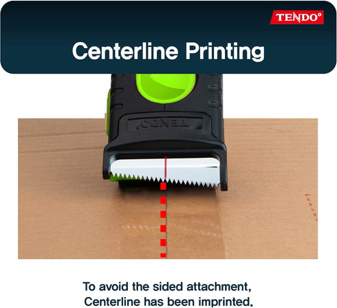 Heavy Duty Shipping Tape Dispenser: TENDO° Essential Line, Eco-Friendly 2’’ Master Piece Dispenser