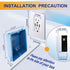 USB Wall Outlet, 30W GaN 6.0A Receptacles with 3 USB Ports, 15 Amp Tamper-Resistant Electrical Outlet
